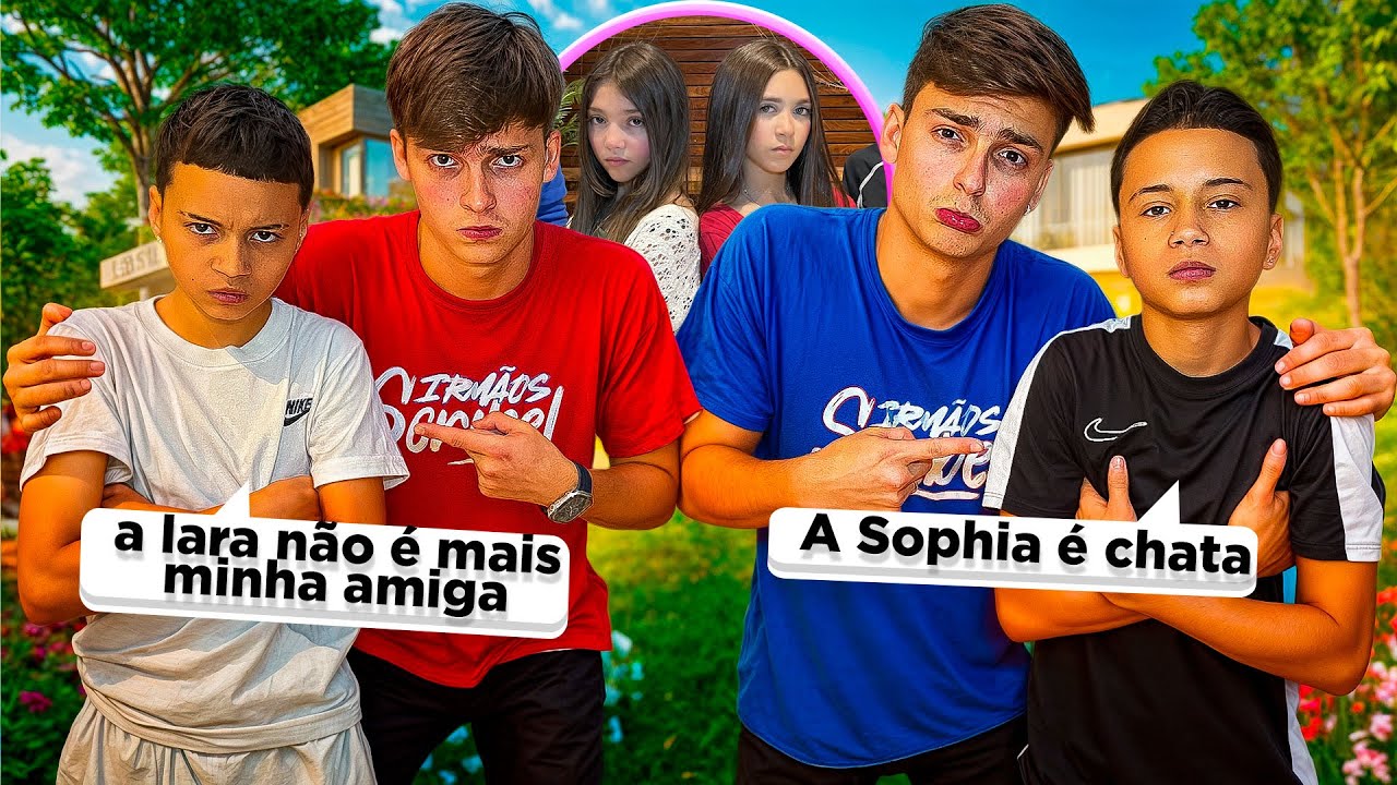 O JP É A LARA NÃO SAO MAIS MELHORES AMIGOS 😱 •Antônio e JP•