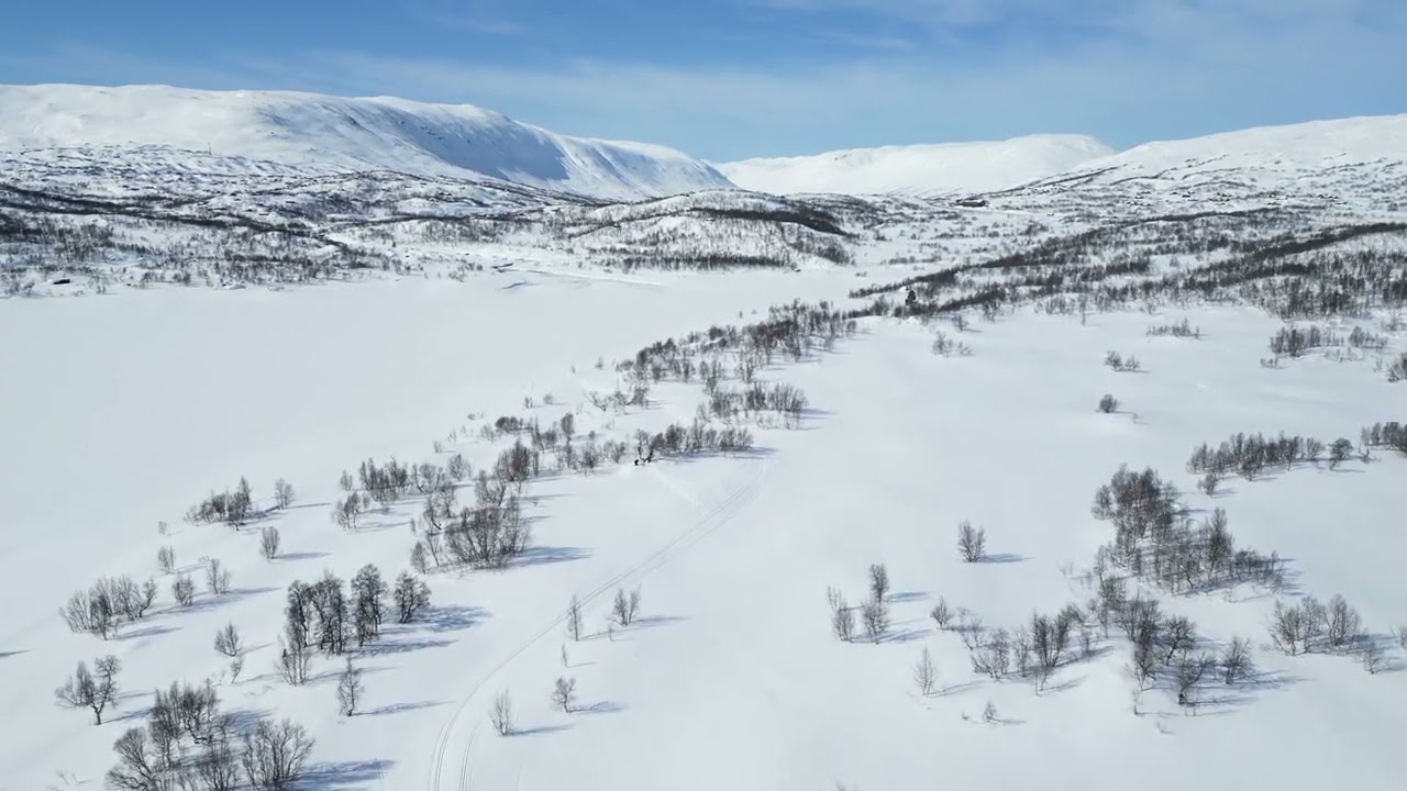 Drone flight. Grotli / Grotlivatnet 3/4-2023