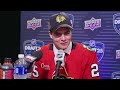 Anton Frondell on Being Selected Third Overall | Chicago Blackhawks