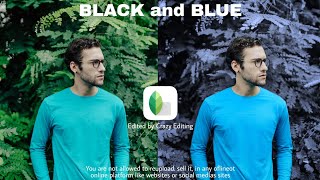 Snapseed - Just 3 steps Black And Blue Effect edit easily | Best Snapseed photo editing 2020 screenshot 4