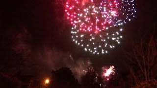 Wilmslow Fireworks 2012 - the finale