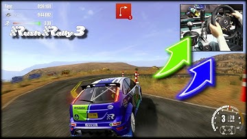 Ford Focus RS WRC ? USA Rush Rally 3 / Thrustmaster Wheel + Handbrake + Shifter gameplay