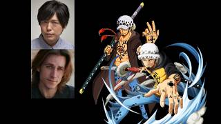 Anime Voice Comparison- Trafalgar Law (One Piece)