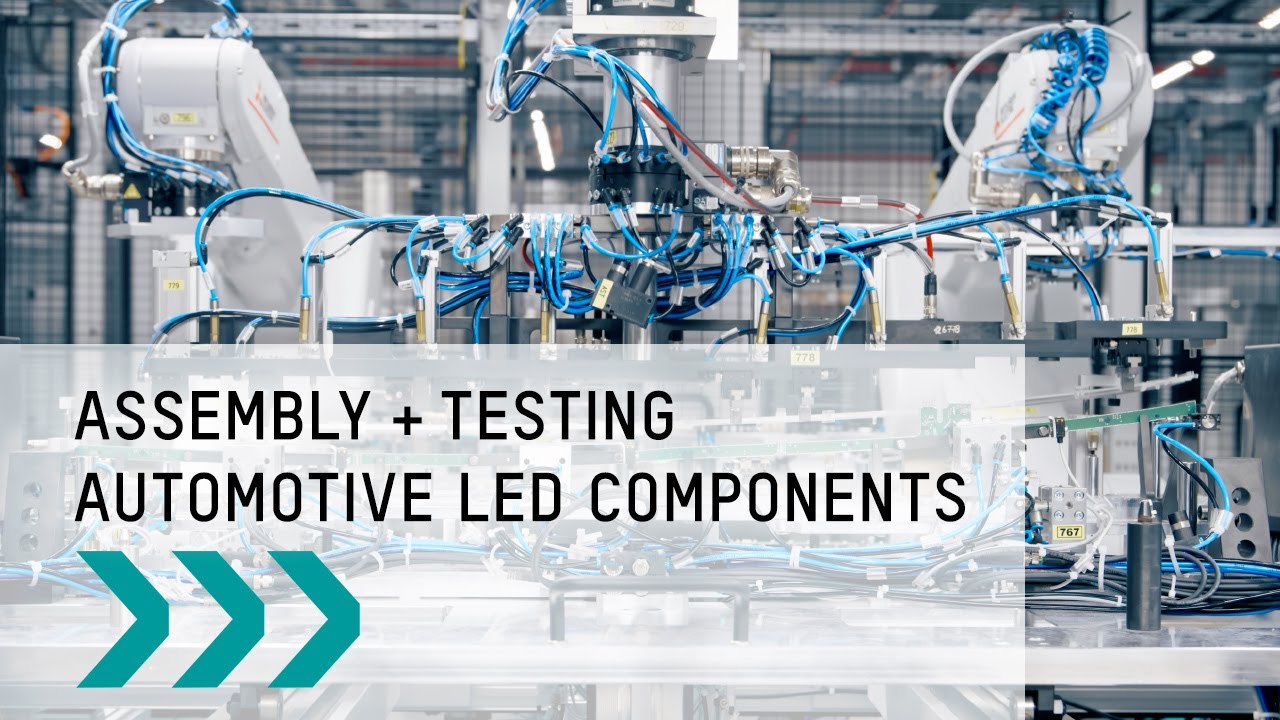 MARQ4 Automation - ANLAGE ZUR MONTAGE, KALIBRIERUNG UND PRÜFUNG VON LED-KOMPONENTEN.