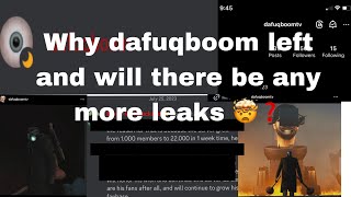 The Untold Story of dafuqboom's Exit 😢 Are Leaks Still in the Future? ❓