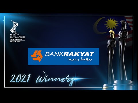 BANK KERJASAMA RAKYAT MALAYSIA – 2021 MALAYSIA Winner of HR Asia Best Companies to Work for in Asia