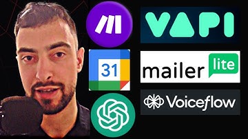 Chatbot + Voice AI + Email Automation: Full Beginner Tutorial - Voiceflow, Make.com, Vapi, ChatGPT