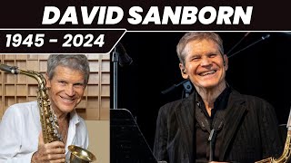 David Sanborn 1945–2024 Legendary Saxophonist #saxophone #saxcover #legend #music #musician