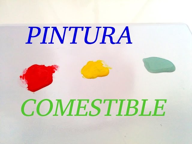 Pintura casera de manos para niños y bebés, comestible y natural