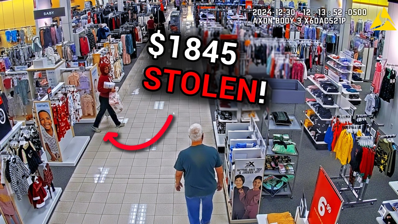 Когда магазинные воры из Bath & Body Works пытаются скрыться, но все равно попадают в ловушку,