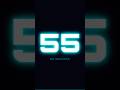 55s Silent Neon Timer ✨ Glow Countdown (No Sound) #Shorts