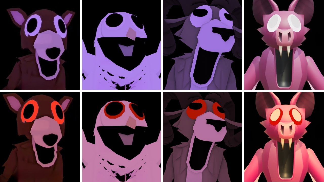 99 Nights in the Forest- DEER VS HARD DEER VS OWL VS RAM VS BAT VS HARD BAT | Jumpscare - Roblox