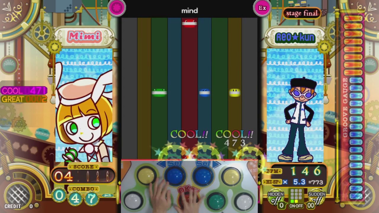ポップン] (ボーイズポップ) mind EX - YouTube