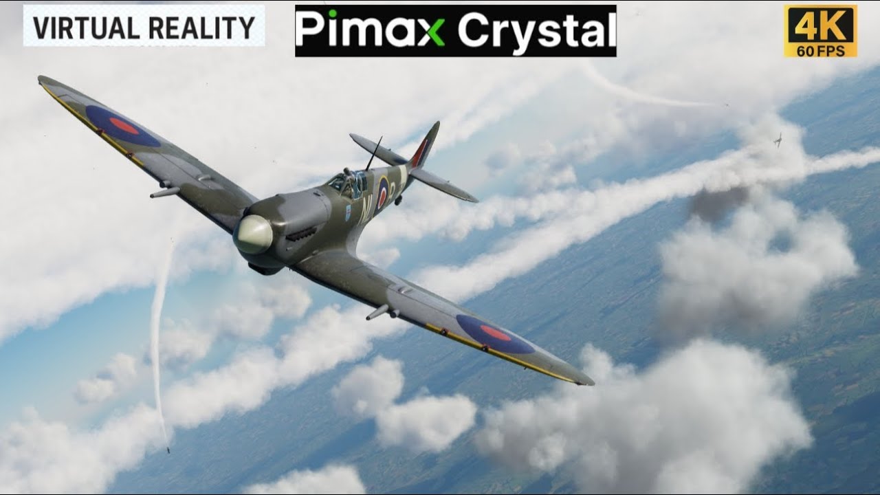 DLSS 4.5 Preset: 'M' Ghosting Test In VR Pimax Crystal | DCS - Information in Description