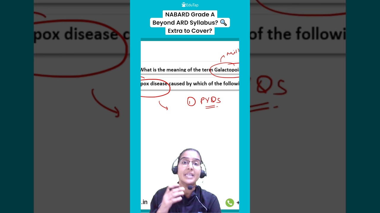 NABARD Grade A ARD Syllabus 2025 | NABARD Phase 1 & Phase 2/ Pre Mains Agriculture Syllabus | EduTap