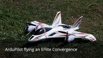 ArduPilot flying the EFlite Convergence