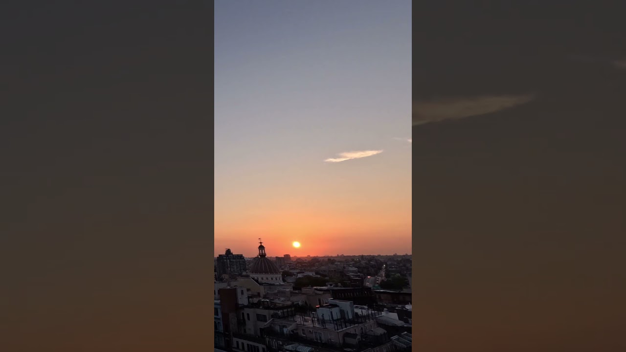 NYC Timelapse - Williamsburg Brooklyn Sunrise - August 11, 2025
