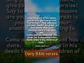 daily Bible verses#shorts#youtubeshorts