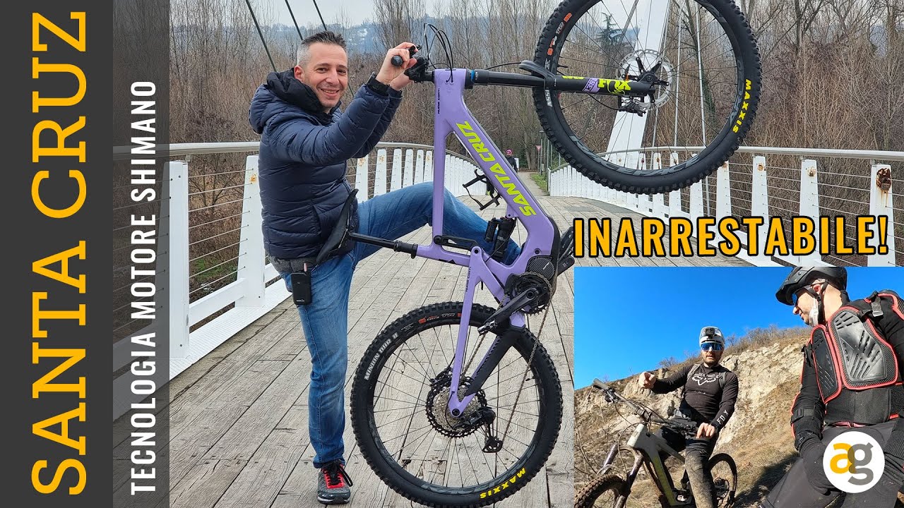 La tecnologia del MOTORE SHIMANO per eMTB su SANTA CRUZ BULLIT - YouTube