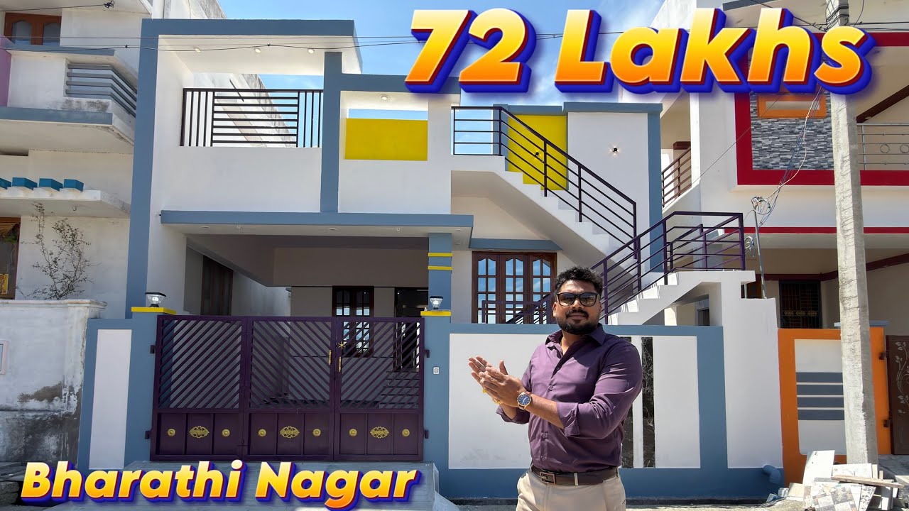 🏡 House for Sale in Nagercoil | Bharathi Nagar | Premium Gated Community | ₹72 Lakhs | North facing 
