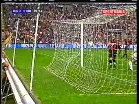 2000 (August 9) AC Milan (Italy) 3-Dinamo Zagreb (Croatia) 1 (Champions League)