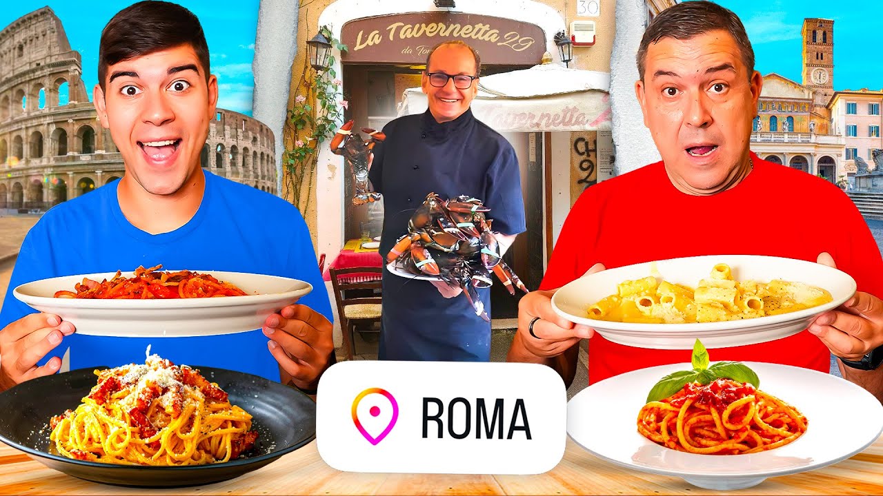 🍝 PROVIAMO la TRATTORIA PIÙ FAMOSA di ROMA - È DAVVERO SPECIALE...