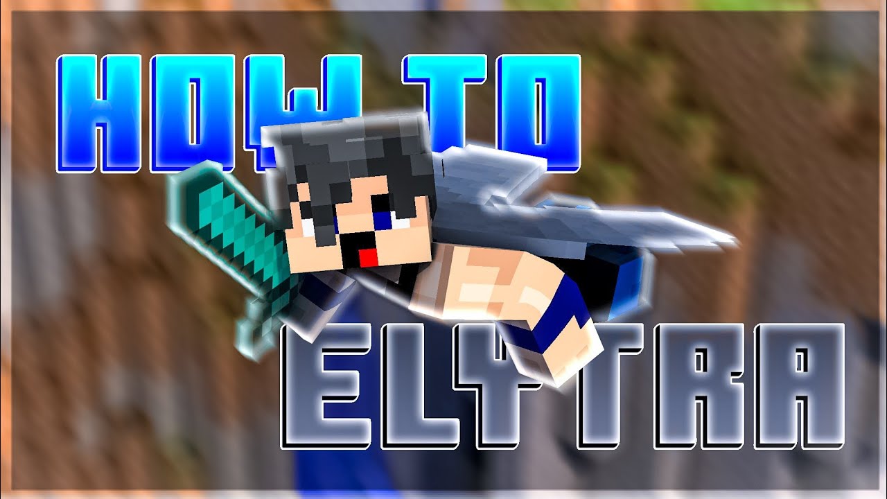 How to Fly Elytra and Perfect Landing in Minecraft pe | Minecraft in