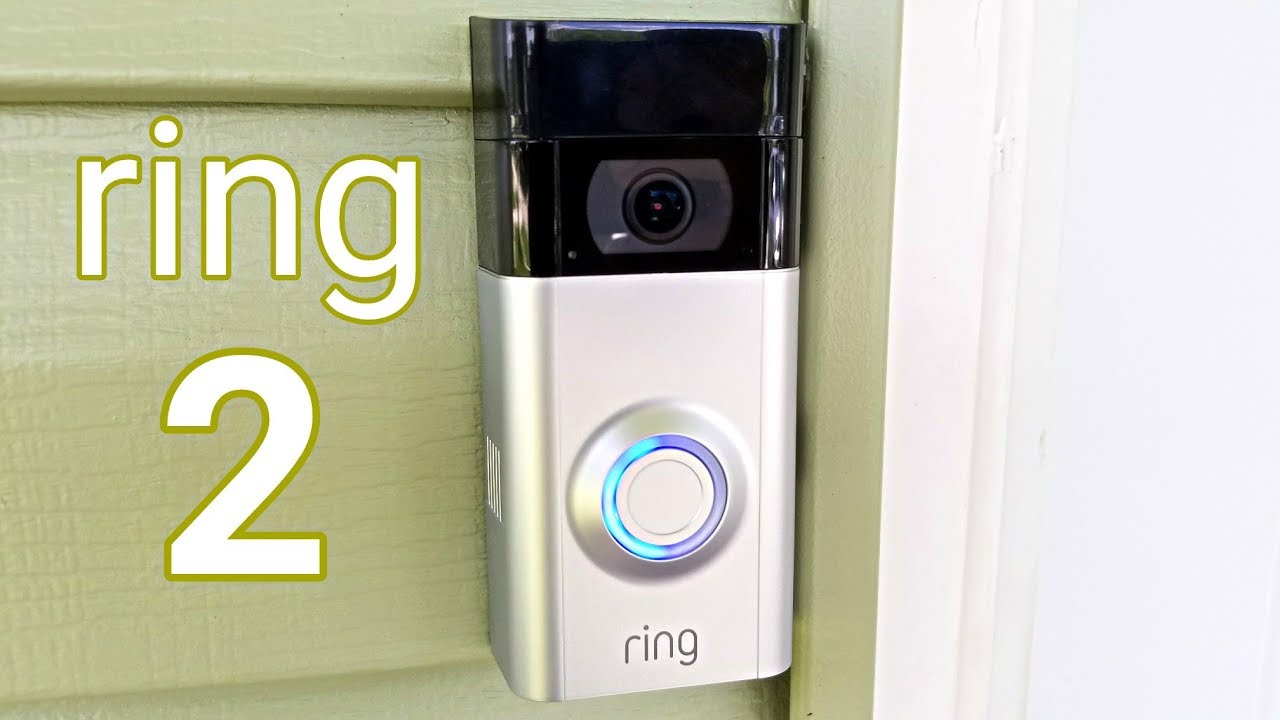 ring doorbell with 2 cameras