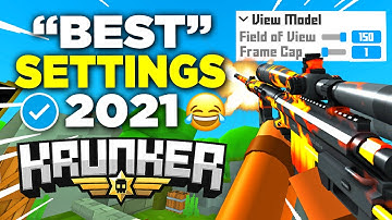 BEST NEW Krunker.io Settings 2021! (but they