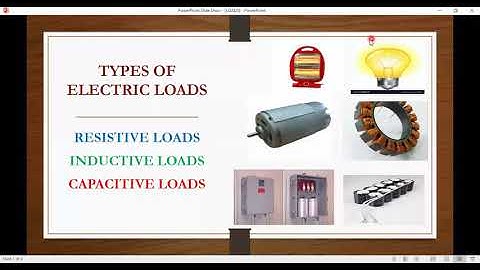 Types of electric loads|resistive,inductive,capacitive loads|AK TECHNO|