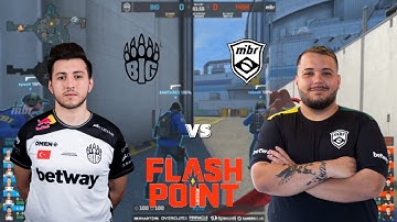 BIG vs MIBR - NUKE MAP 1 - Flashpoint 2 - Group Final | CSGO