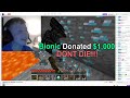 I Donated $1000 to THIS Streamer if he survives my cursed ...