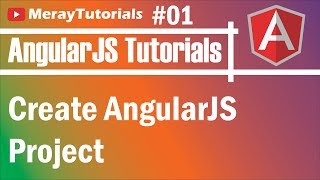 AngularJS Tutorial: 01 - Create AngularJS Project [Hindi/URDU]