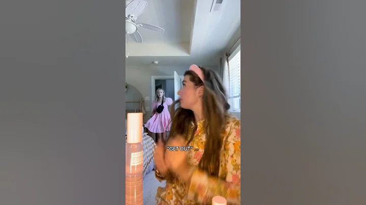 SNEAKING into my 12 yr old sister's room 👀😱 #shorts