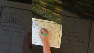 Labeling a Calendar