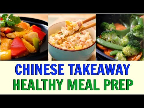 Healthy Chinese Takeaway Lunch / Dinner - Sweet & Sour Chicken, Egg Fried Rice | Joanna Soh