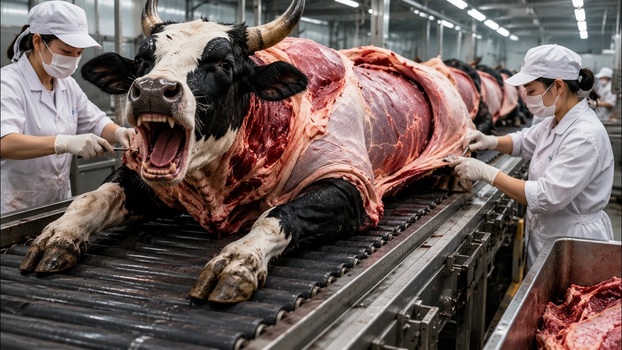 Inside a Modern Cattle Farm – The Complete Process of Fresh Beef & Beef ...