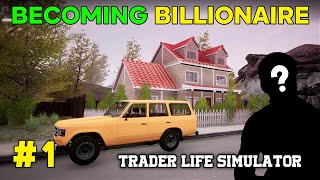AJJUBHAI BECOMING BILLIONAIRE | TRADER LIFE SIMULATOR GAMEPLAY #1