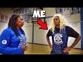 I Snuck Into A Girls High School Basketball Tryout!