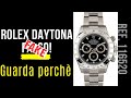 Rolex Daytona falso: guarda perché