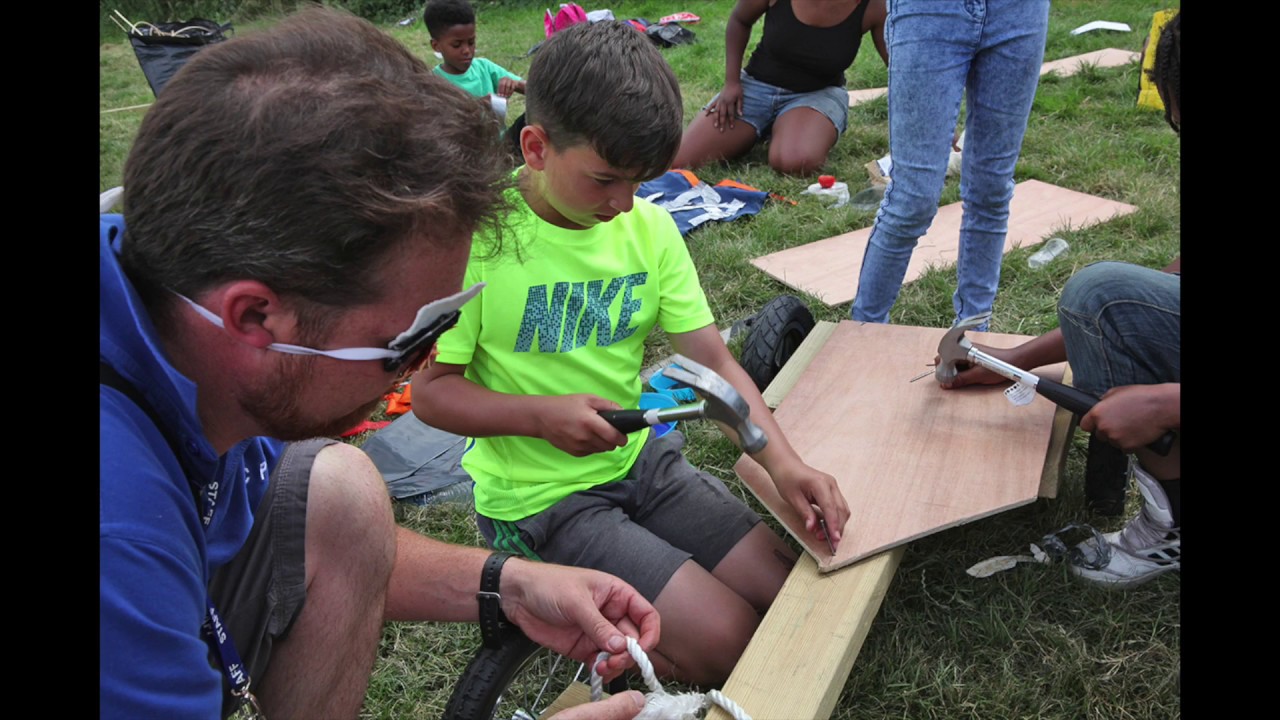 London Play's 2018 Camp Build (1 min trailer) video to gif