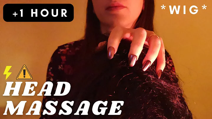 ASMR - 1 HOUR FAST and AGGRESSIVE SCALP SCRATCHING MASSAGE | tingly WIG scratching  | No talking