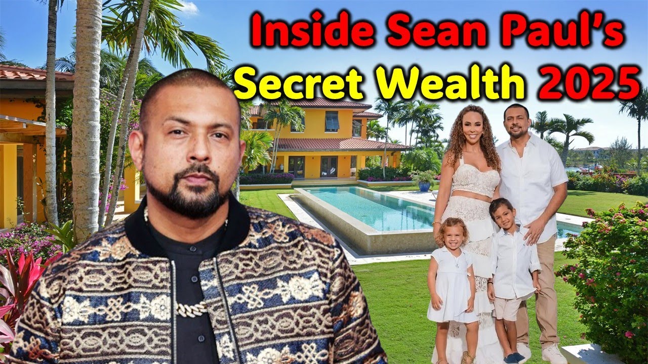 Sean Paul’s Net Worth 2025 💰| Wife, Children, Properties & How He Built ...