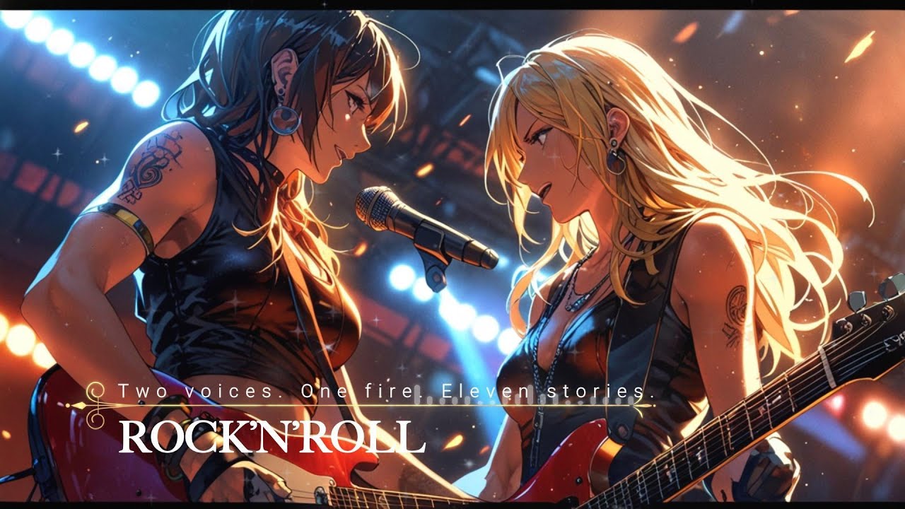 【BGM】THE RISE OF ROCK’N’ROLL – Two Voices, One Fire｜再生を歌う女性ロックデュオ