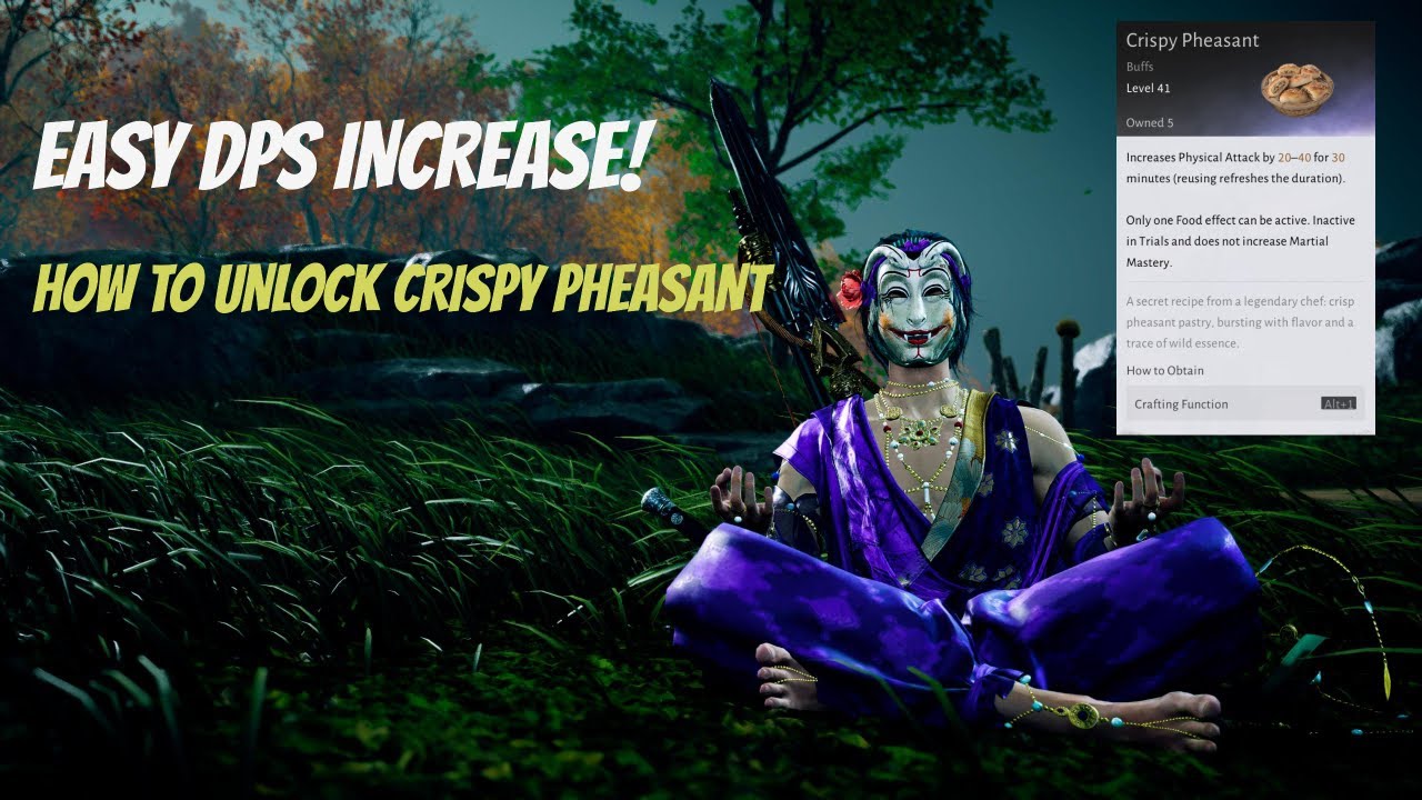 Как открыть Хрустящего Фазана в дополнении «Там, где встречаются Ветры»!