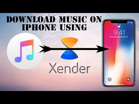 How to download Music on iPhone iOS using Xender