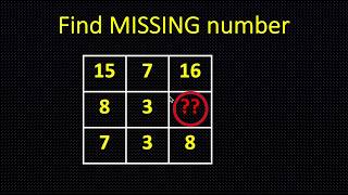 Find Missing Number in 3x3 grid | Math Puzzle | As a half-millionaire screenshot 4