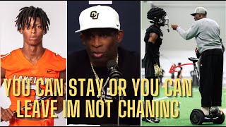 Deion Sanders IS DONE WITH Cormani McClain \\