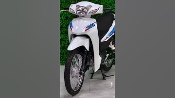 Wave 110 Alpha Stamped White Blue #wave #wave110 #hondawave #hondawave110 #hondawavealpha #wavemoto