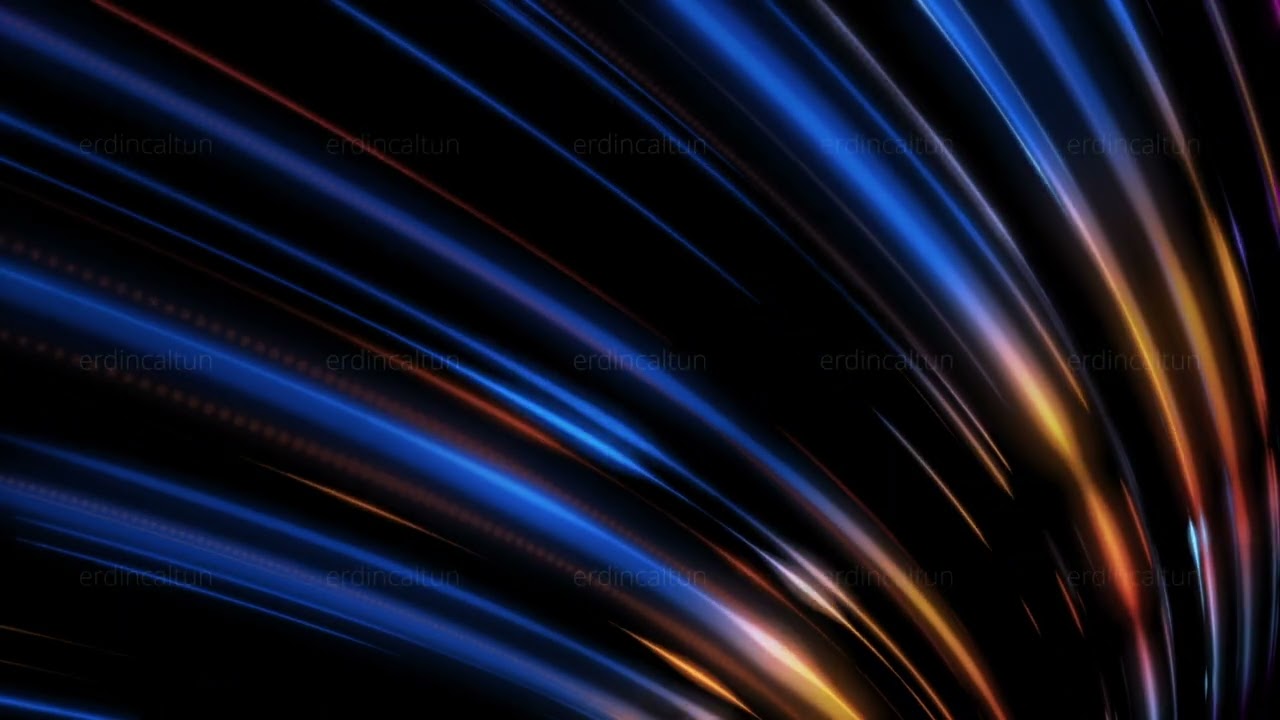 Energy rings, vortex of neon Light Background. Looping 4k resolution video.